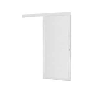 Porta Brasil Premium de correr parede lambri