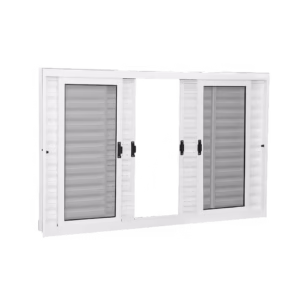 Janela Brasil Inove de correr 6 folhas sem grade