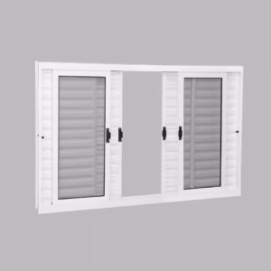 Janela Brasil Inove de correr 6 folhas sem grade