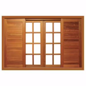 Janela de correr Jomadi com 6 bandeiras