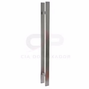 Puxador Barra Chata Escovado 40×10