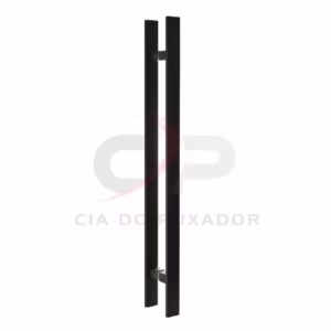 Puxador Barra Chata Preto 40×10