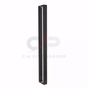 Puxador em U Preto 50×20