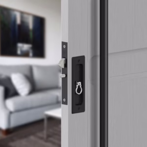 Fechadura 3F Bico de Papagaio Correr Black