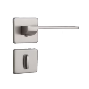 Fechadura União Mundial Cristal Aço Escovado