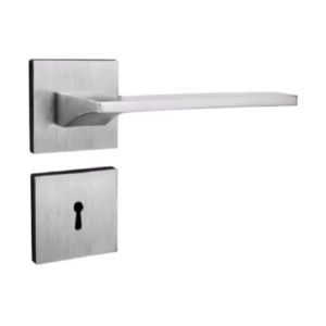 Fechadura União Mundial Safira Aço Escovado