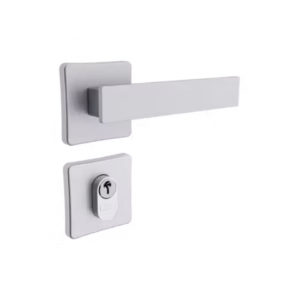 Fechadura União Mundial Topazio Aço Escovado