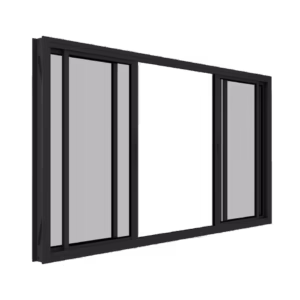 Janela Brasil Facility Correr 4 Folhas Moveis Black