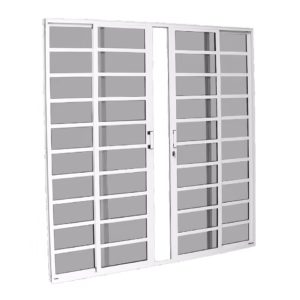 Porta Brasil Premium de Correr Horizontal 4 Folhas